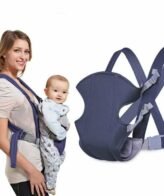 حزام حامل للاطفال بتصميم حقيبة ظهر امامية وخلفية مع حبل قابلة للتعديل