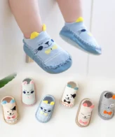 جوارب أطفال للبنين والبنات حديثي الولادة مانعة للانزلاق