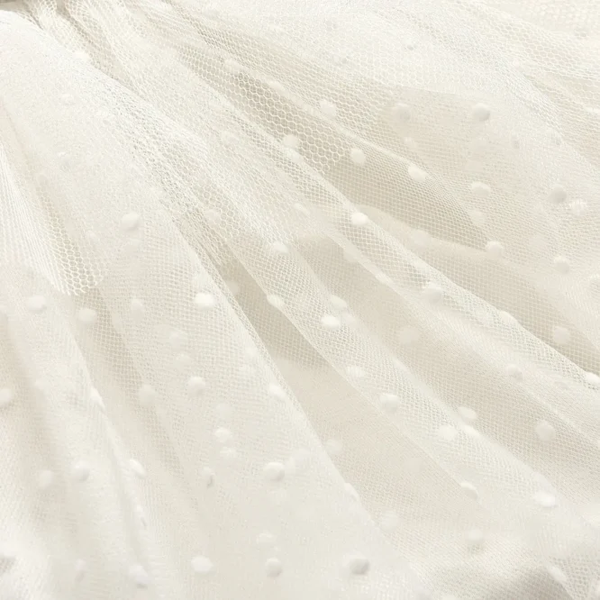 ⁦فستان للمواليد البناتي قطني مقفل من الاسفل⁩ - الصورة ⁦5⁩