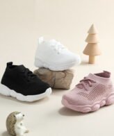 حذاء سنيكرز رياضي سهل الارتداء للاطفال الصغار