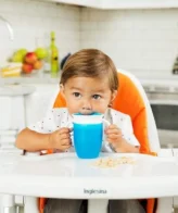 كوب شرب 360 درجة مع مقابض مانع للتسرب 240 مل