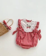 بوديسوت للأطفال بدون أكمام ومزين بفيونة على الجوانب تصميم حديث وعصري