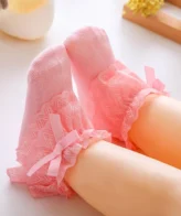 جوارب بناتي قطن شبكي عالي الجودة