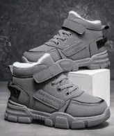 حذاء فاخر برباط أمامي للأولاد