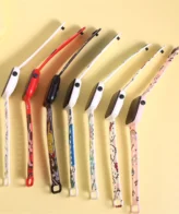 ساعة يد LED بأزرار مطبوعة برسوم كرتونية للأطفال