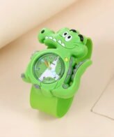 ساعة يد برسم ثلاثي الأبعاد للأولاد والبنات