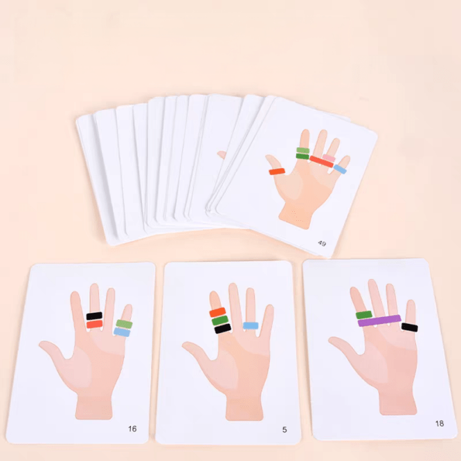 ⁦لعبة Ring Ring تعليمية للأطفال إدراك الألوان⁩ - الصورة ⁦2⁩