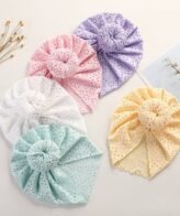 قبعة (تربان) للأطفال الرضع بتصميم جذاب