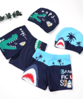 مايوهات  شورت مع قبعة